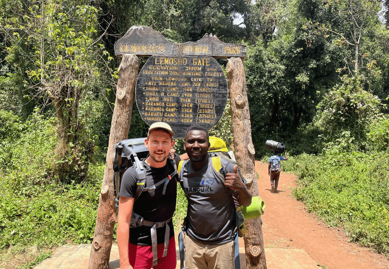 Romaric Lussiaud et Jambo Kilimandjaro